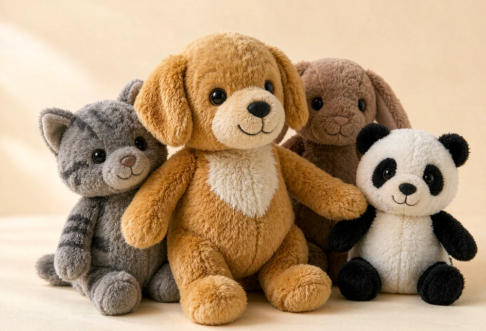 Custom animal and pet plush toys