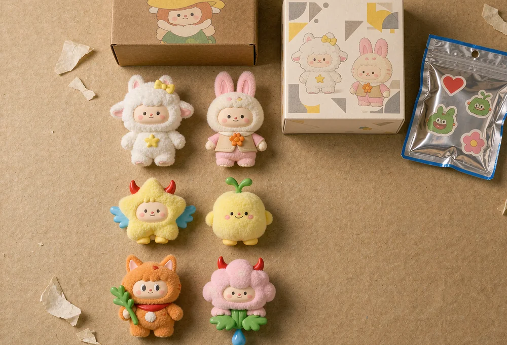 Blind box plush series for an art-toy brand