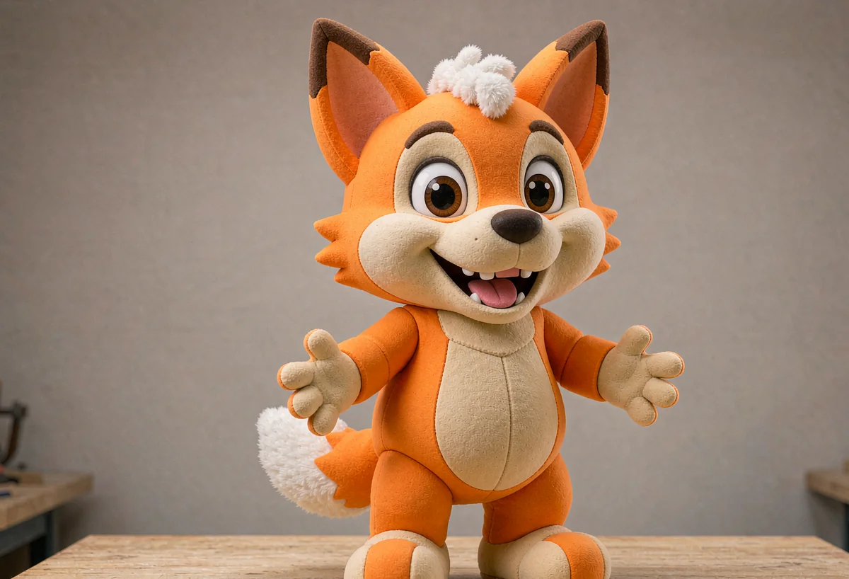 3D carved EVA foam mascot costume